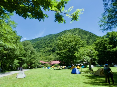 徳沢キャンプ場