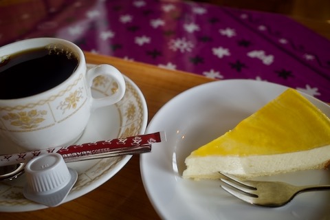 日向夏チーズレアケーキ