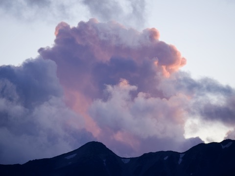 夕暮れ