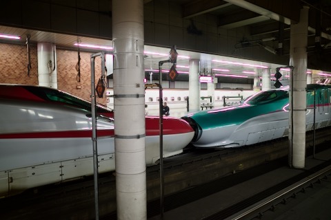 上野駅地下ホーム