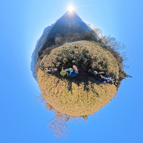 ダイヤモンド富士